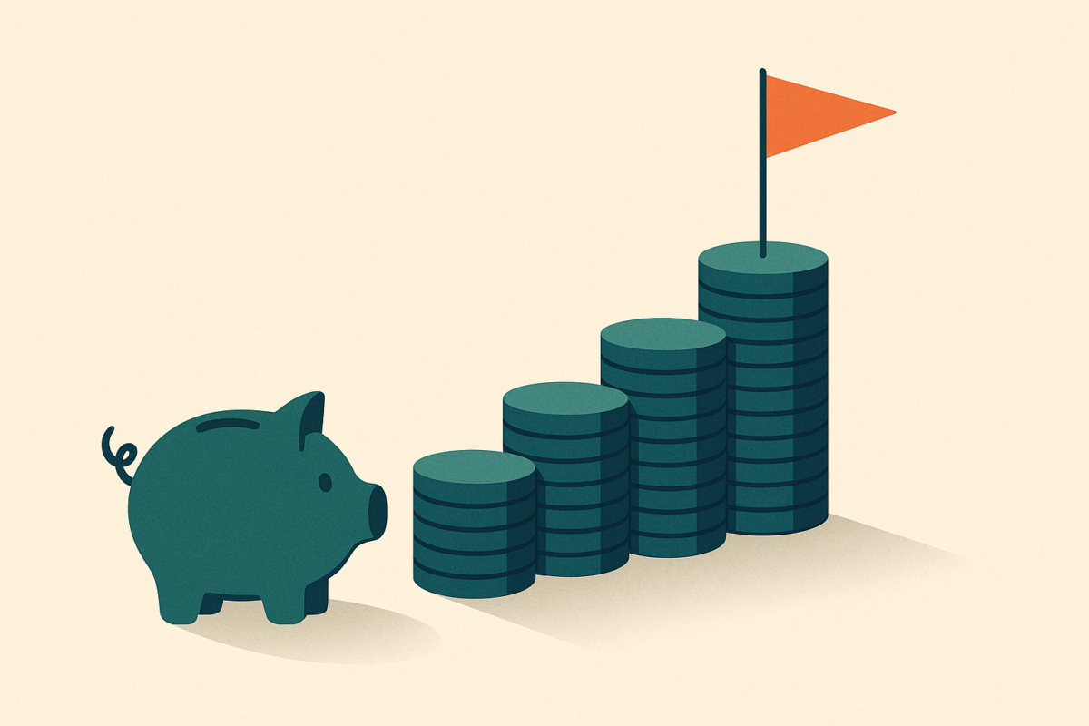 Illustration Investieren für Anfänger: Schritt für Schritt zum ersten Investment
